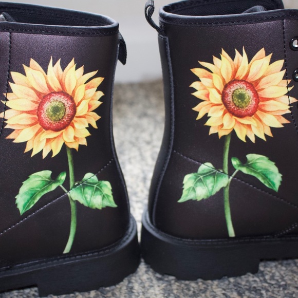 sunflower vegan boots